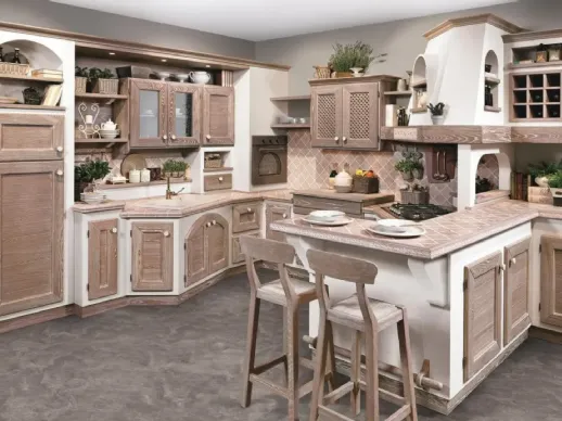  Cucina in muratura Luisa Gessata di Lube