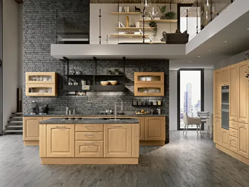 Cucina Classica con isola Veronica 03 di Lube